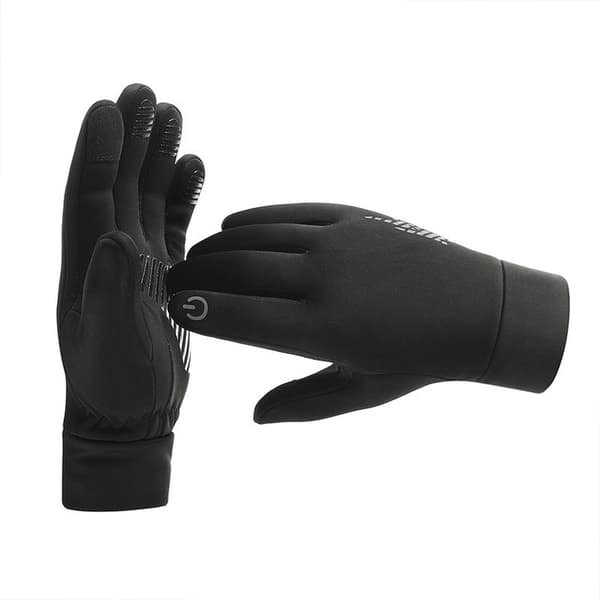 Varme handsker - Touchscreen vinterhandsker til cykling, kørsel Black L Black L