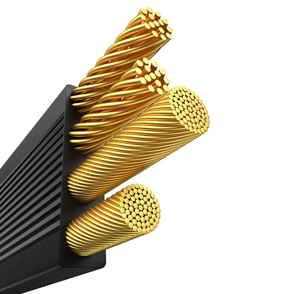 Hurtigopladningskabel 3-i-1 Baseus Free2Draw, USB til micro USB+USB-C+Lightning, 3,5A, 1,1m (sort)