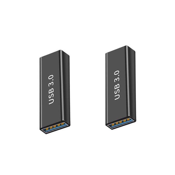USB 3.0 hun til USB 3.0 hun adapter - Direkte (2 stk)