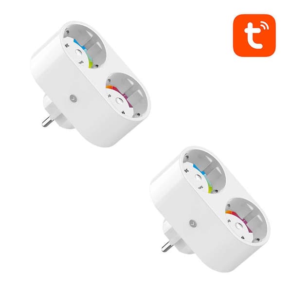 Dubbel smart plug WiFi Gosund SP211 (2-pack) 3500W Tuya