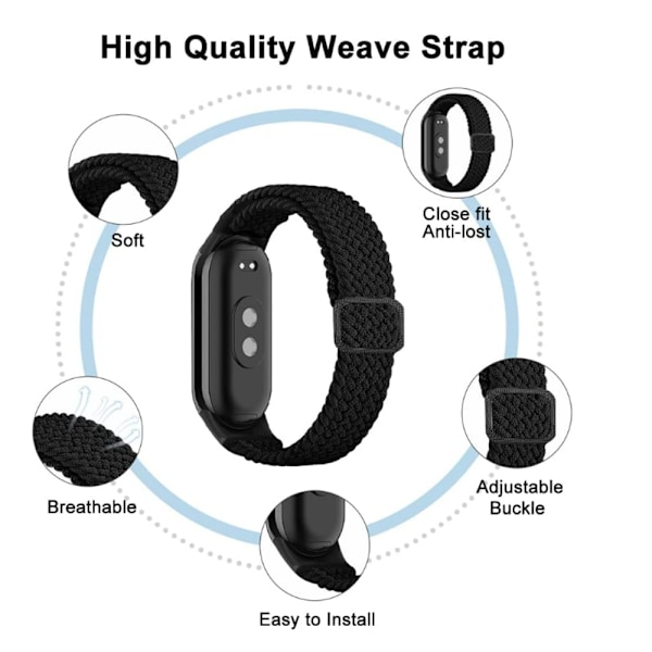 Xiaomi Band 8 Active Strap Sort