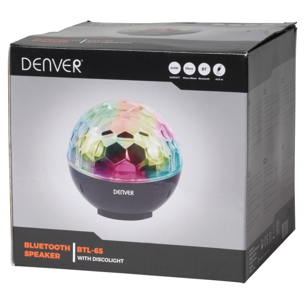 Högtalare Bluetooth Disko-ljuseffekt BTL-65