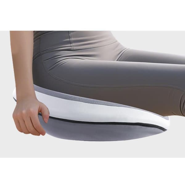 Memory Foam Siddepude til Lindring af Haleben- og Coccyx-smerter - Ergonomisk Ortopædisk Design Grey Grey