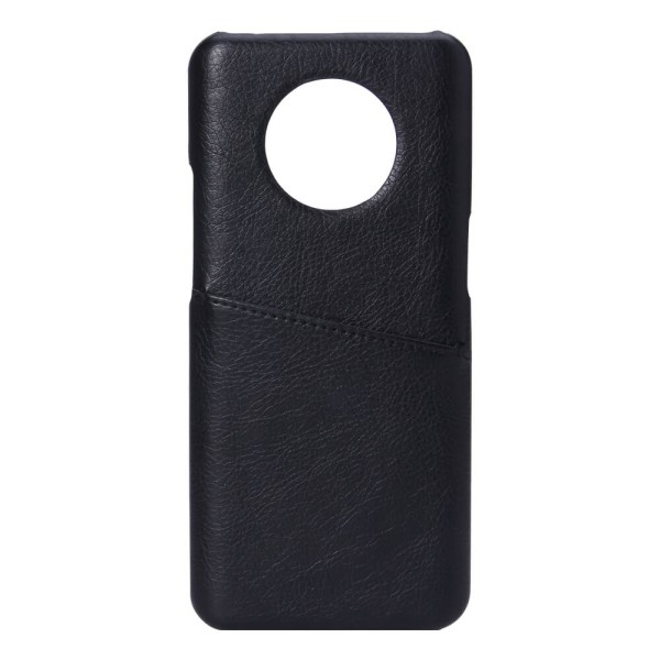 Mobilskal Läder Svart - Oneplus 7T