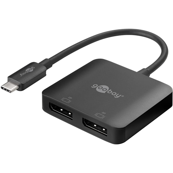 USB-C™-adapter till 2x DisplayPort™