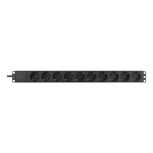 Powerstrip 10xCEE 7/3 socket 1xCEE 7/7 connection 3m cable