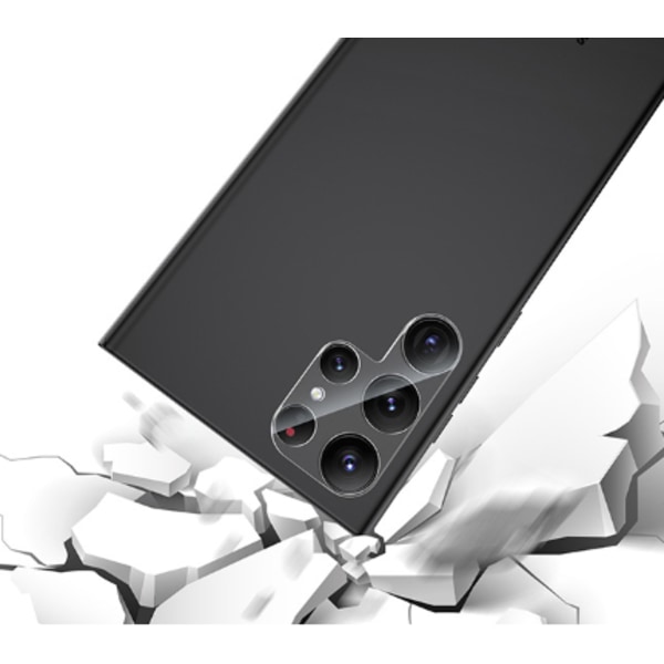 Kameran suojaus kännykälle 2-pack Läpinäkyvä  Samsung Galaxy S23 Läpinäkyvä