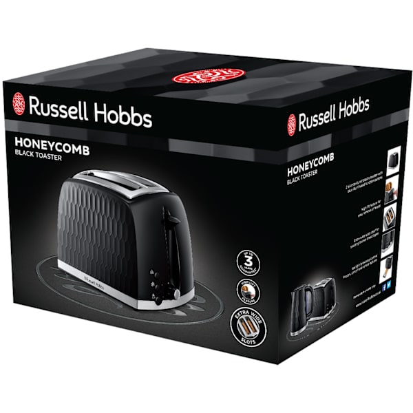 Russell Hobbs Brödrost 2skivors 26061-56 Honeycomb Toaster