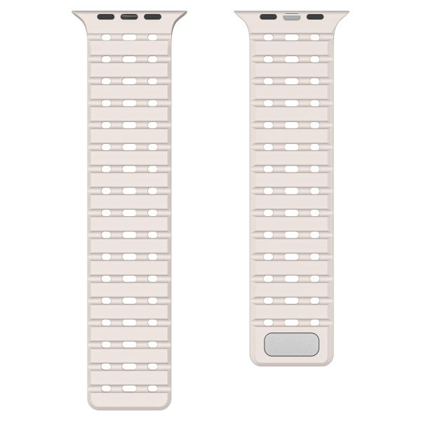 Åndbar magnetrem til Apple Watch Series 1-9 generationer 42/44/45 mm Guld