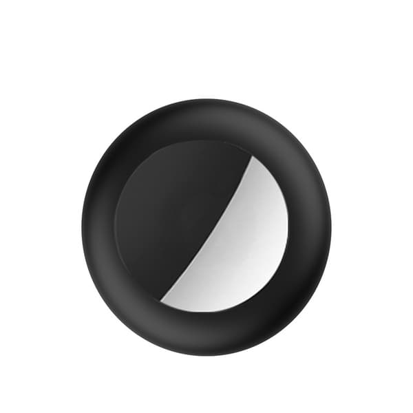 Silikonisuojakotelo Apple AirTag -seurantalaitteelle Black M Black M