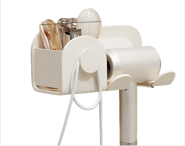 Ziwoo SE Hårtørrerholder - Aluminiumlegering, Pladsbesparende Design model 2