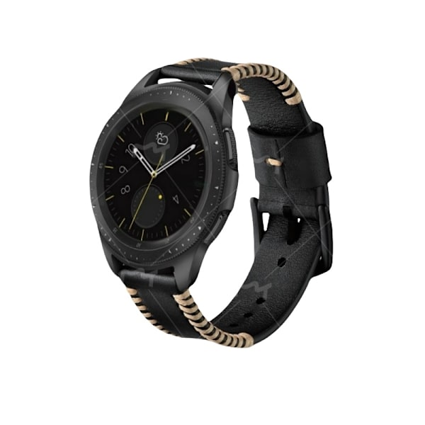 Elegant læderrem til Galaxy Watch3 (41/42mm) - 20mm