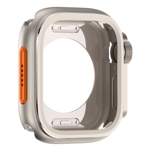 Robust Metal Etui til Apple Watch Series 10 46mm Sølv