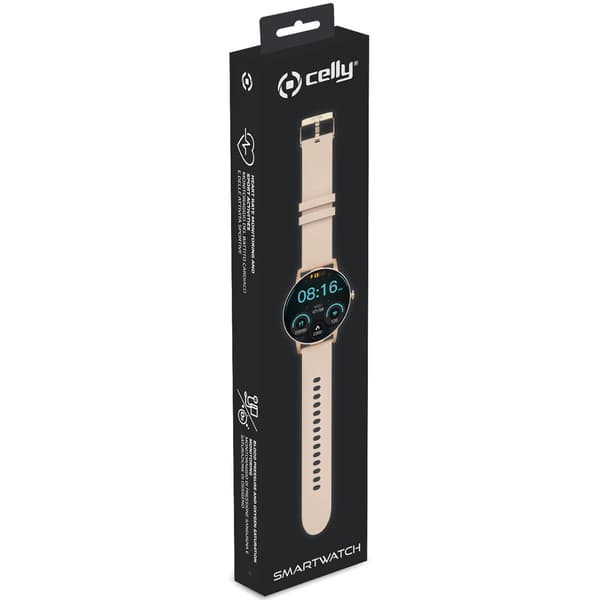 Trainerround2 Smartwatch med rund urskive, pink