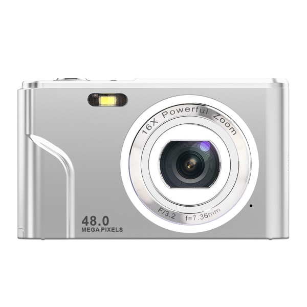 INF Digitalkamera 1080P / 48 megapixel / 16x zoom Sølv