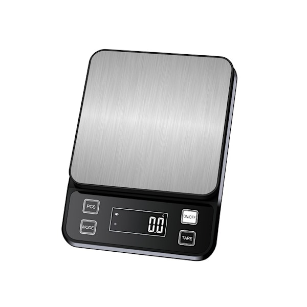 Digital køkkenvægt - Vandtæt og præcis 5 kg/0,1 g
