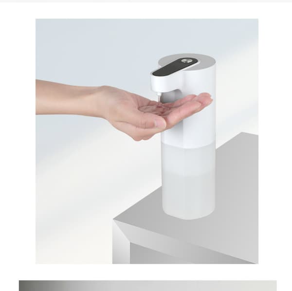 Smart Sensor Flytande Tvål Dispenser - Skum & Gel White White