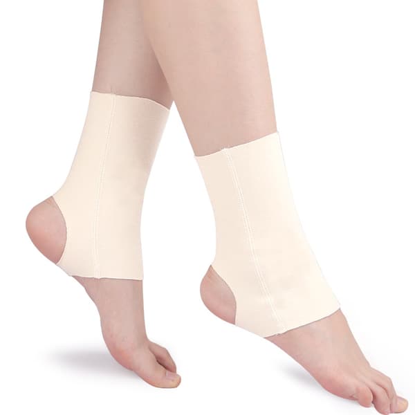 Nilkkatuki Nilkan puristusholkki Beige Beige