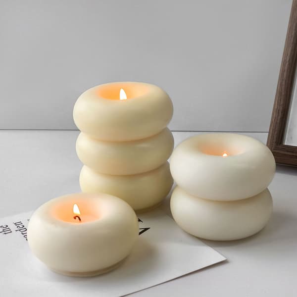 Donutljusform, dubbelcirkelform J-0295
