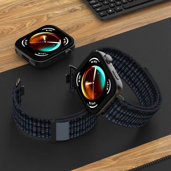 Huawei Watch Fit 3 Nylon ranneke Black Black