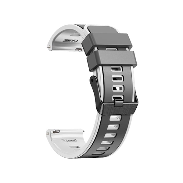 Silikone urrem til Garmin Venu 2-serien White+Grey Select White+Grey Select