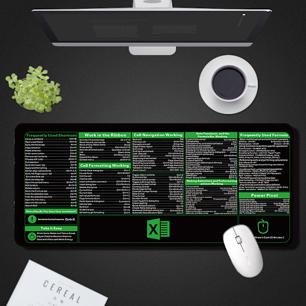 Ekstra stor gamingmusemåtte XL