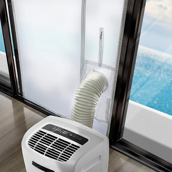 Skjutdörr Vent Kit för bärbar AC