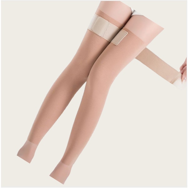 Viilentävät polvituki kesälle - hengittävät ja liukumattomat Beige L