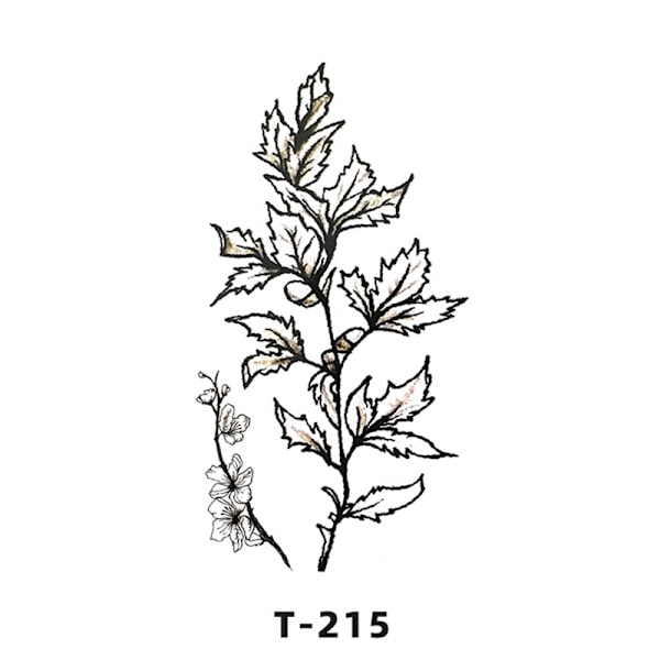 Värikäs pieni ja raikas tatuointi tarra 03-T-215