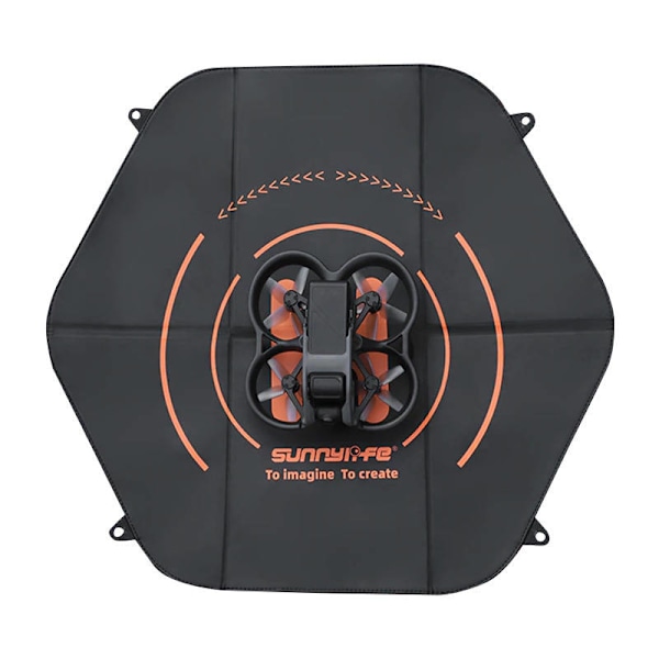 Landningsplatta för drönare Sunnylife 60cm hexagon - Dubbelsidig (TJP09)