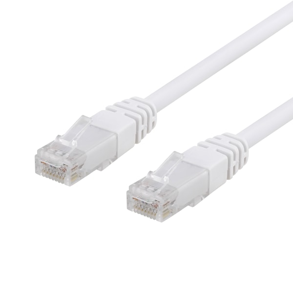 U/UTP Cat6 patch cable, CCA, 0.5m, 250MHz, white