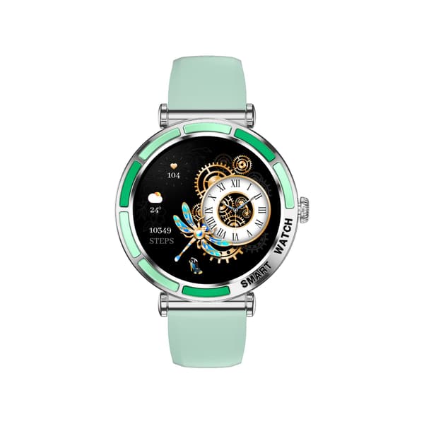 Multifunktionell Smartwatch med Bluetooth-samtal och Hälsoövervakning, kompatibelt med FitCloudPro LightGreen LightGreen