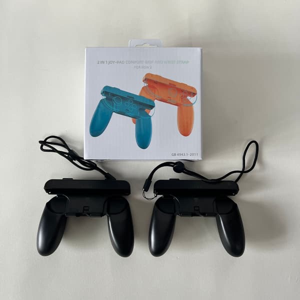 Ergonomiset mukavuuskahvat Nintendo Switch Joy-Cons -ohjaimille
