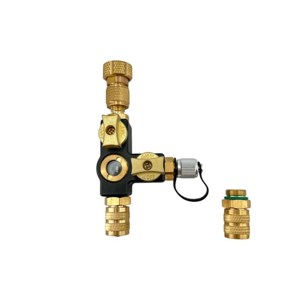 Ventilverktyg för luftkonditionering med R410/32-adapter, magnetisk bas och justerbart grepp för service i hemmet
