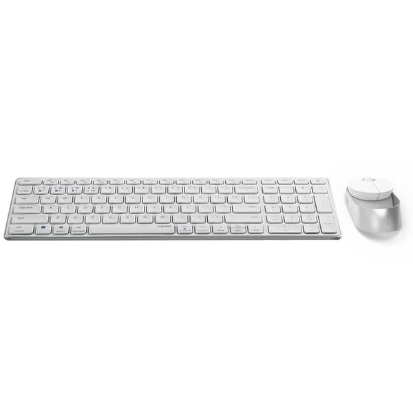 Tastatur/mus-sæt 9750M Multi-Mode Trådløs Hvid