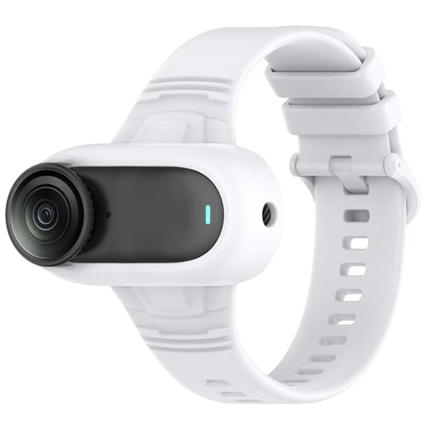 Silikone håndledsrem til Insta360 GO3S, GO3 og GO2 White White