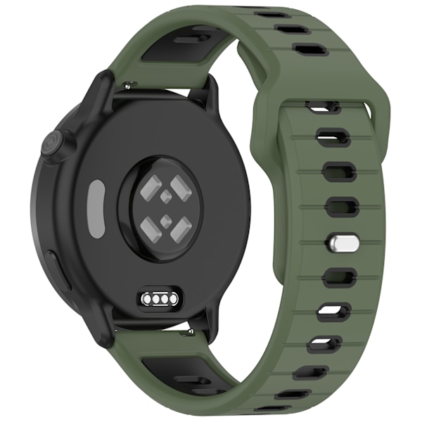 Silikoniranneke Garmin Vivoactive 6 -kellolle Ruohon väri