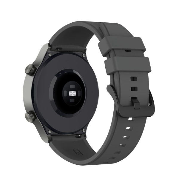 INF Huawei Watch GT2 Pro rannekoru silikoni Tummanharmaa