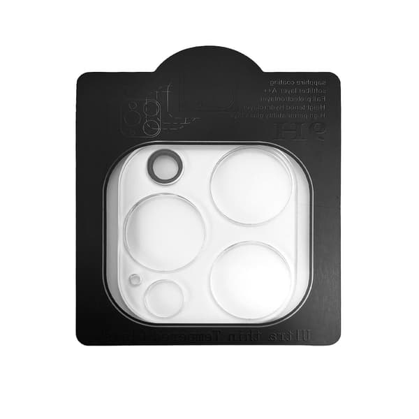 Objektivdæksel til iPhone 12 Pro Max kamera i hærdet glas 2-pak