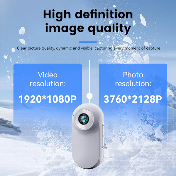 A100 Action Camera ja 32 Gt:n TF-kortti