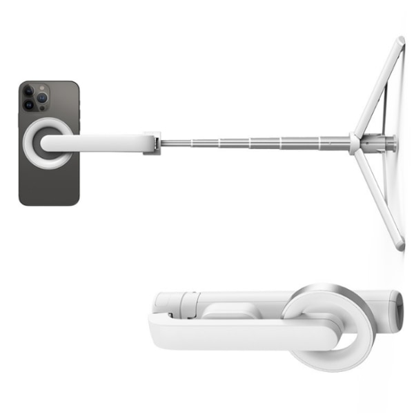 Kannettava langaton Bluetooth Selfie Stick WS-22005 Valkoinen
