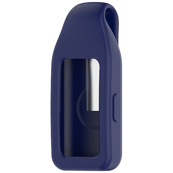 Stålklämma för Huawei Band 10/9/8 - Silikon Blå