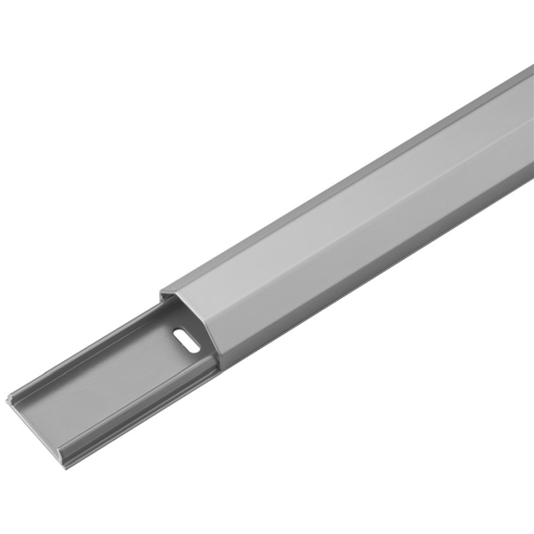 Halvrund kabelkanal i aluminium