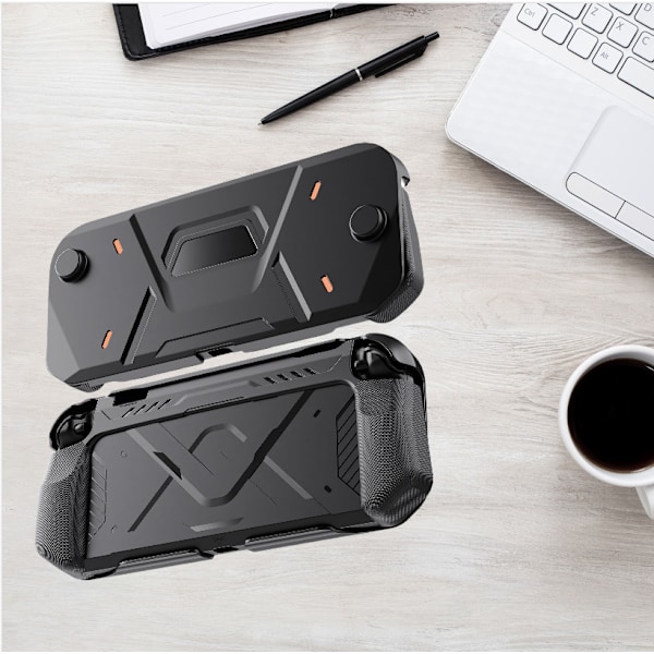 Skyddsfodral för Nintendo Switch 2 TPU+PC-skydd Svart