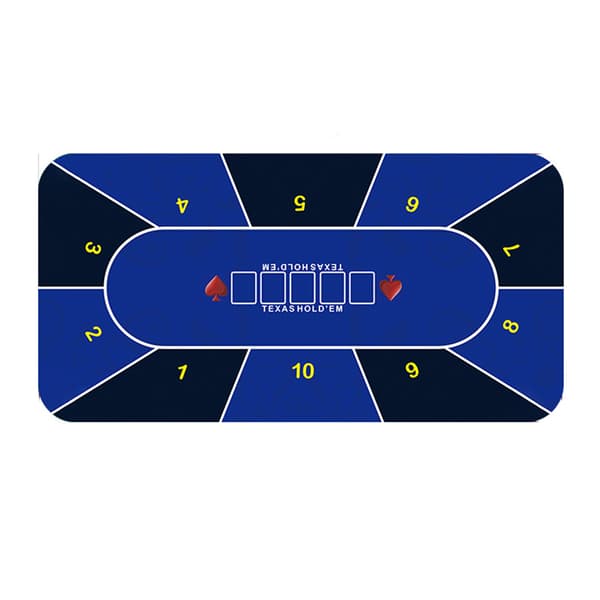 Pokkeripöydän suoja-alusta DarkBlue DarkBlue