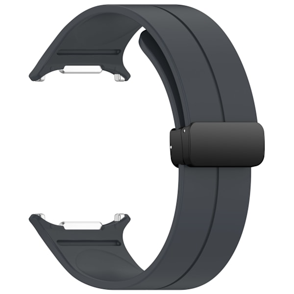 Samsung Watch Ultra Groove Magnetic Folding Spænde Strap 24mm Grå