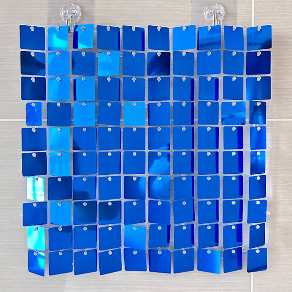 Sequin Kinetic Panel Blå