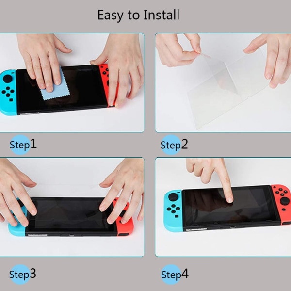 Skärmskydd i Härdat Glas, för Nintendo Switch OLED