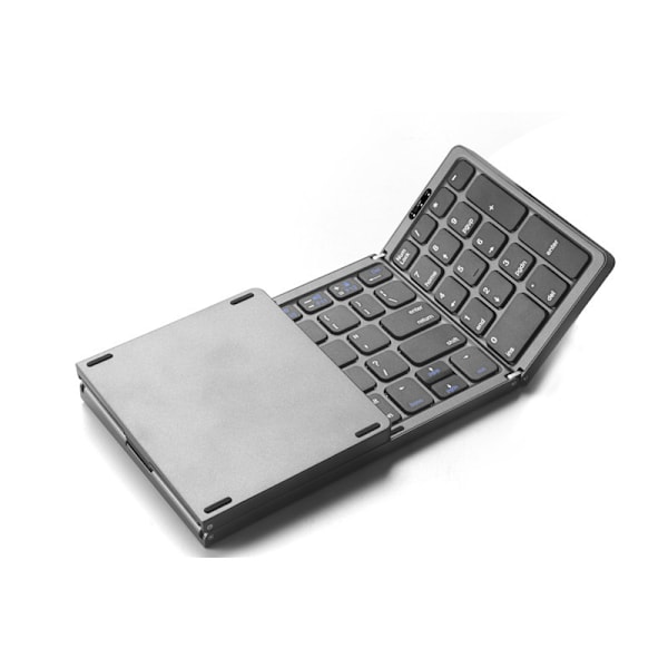 Foldbart Bluetooth-tastatur Black Black