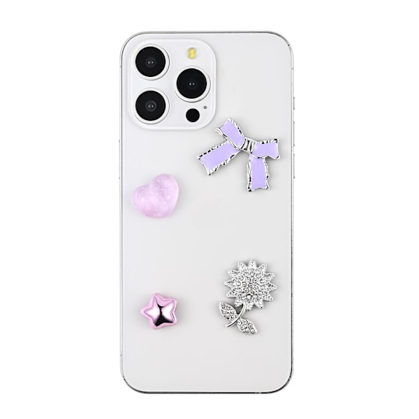 Charms Pimp Your Phone Metall och Plast 4-Pack